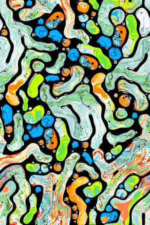 手绘印花华亿平台图片