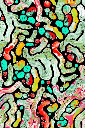 手绘印花华亿平台图片