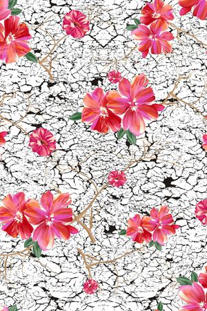 乱花印花华亿平台图片