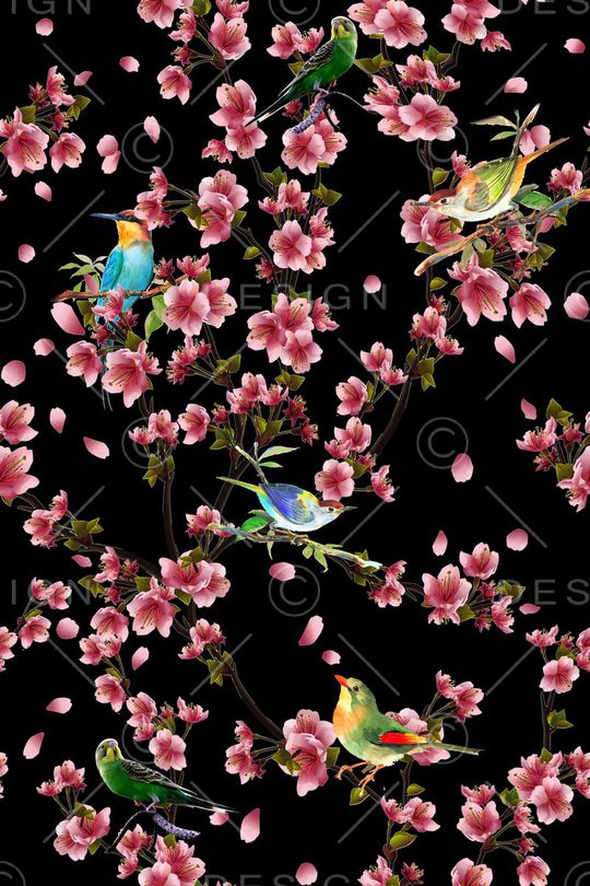 桃花印花华亿平台图片