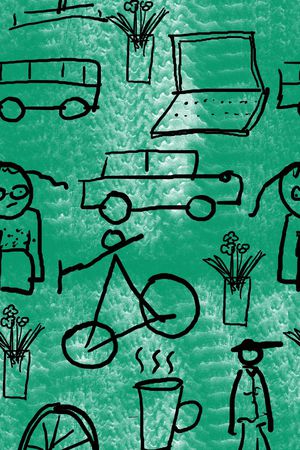 涂鸦印花华亿平台图片