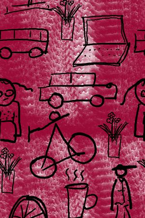 涂鸦印花华亿平台图片