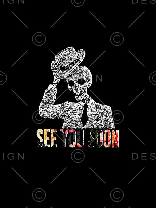 骷髅头印花华亿平台图片