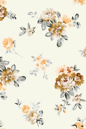 小碎花印花华亿平台图片