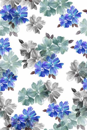 小碎花印花华亿平台图片