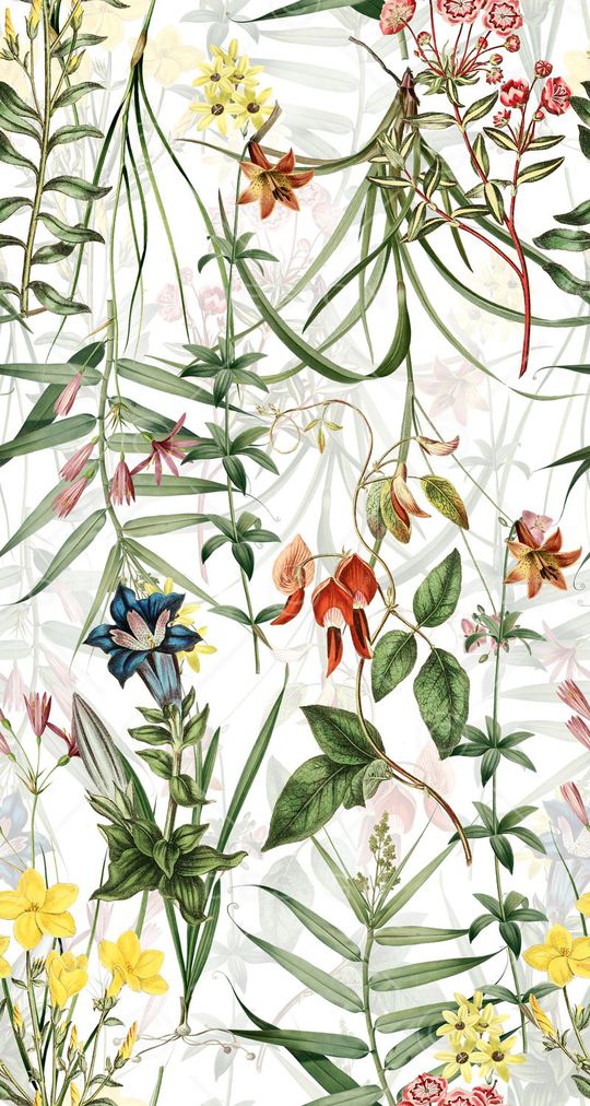 植物印花华亿平台图片