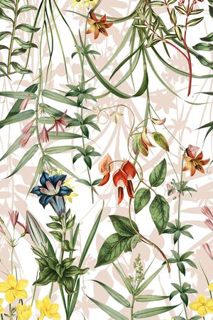 植物印花华亿平台图片