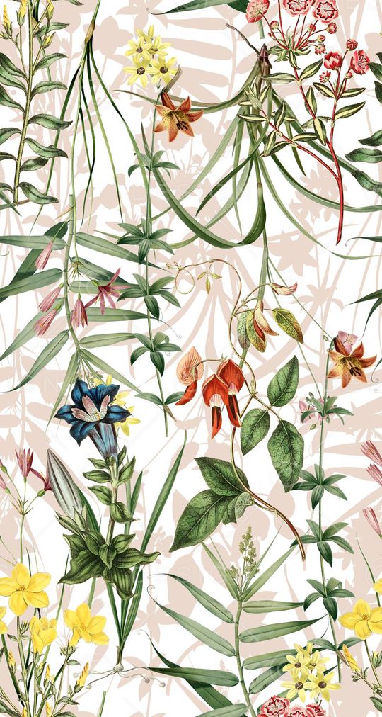 植物印花华亿平台图片