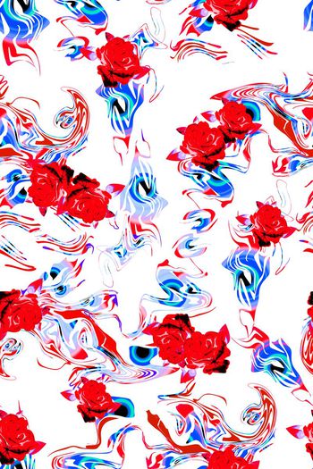 花朵印花华亿平台图片