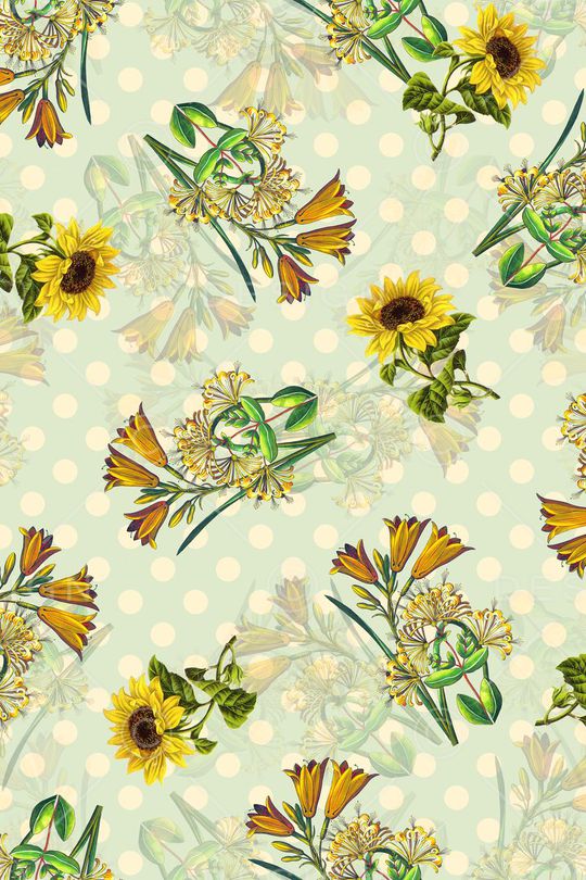 沙发布（花卉）印花华亿平台图片