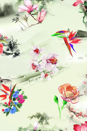 民族风印花华亿平台图片