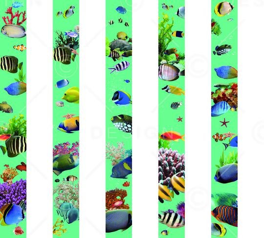 热带风情印花华亿平台图片