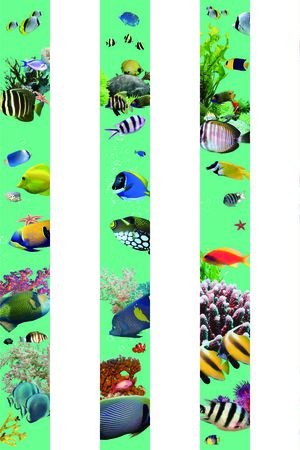 热带风情印花华亿平台图片