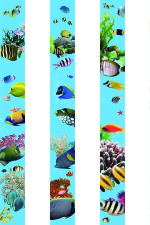 热带风情印花华亿平台图片