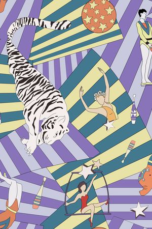 趣味印花华亿平台图片