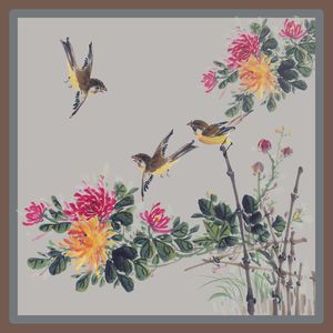 手绘印花华亿平台图片