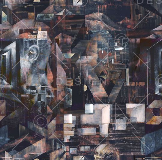 几何印花华亿平台图片