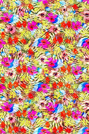 动物纹印花华亿平台图片