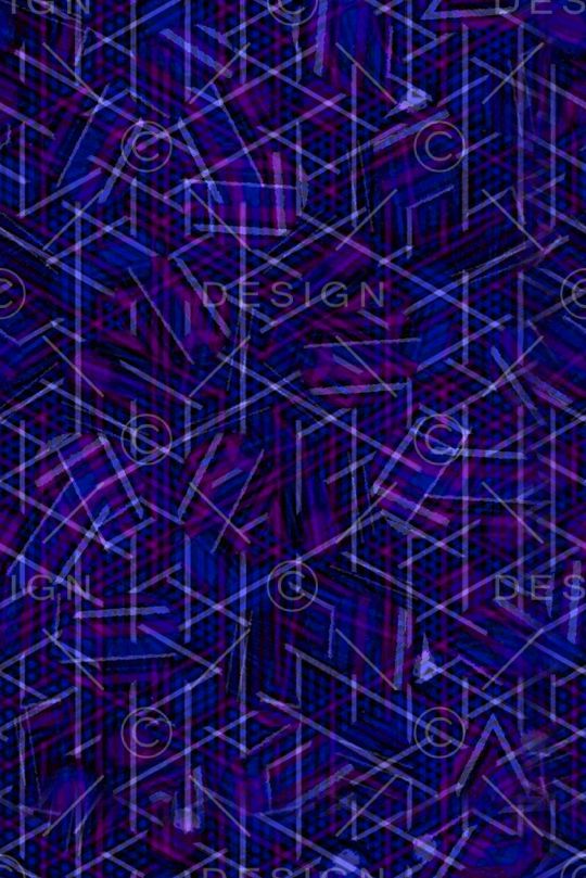 波浪条纹印花华亿平台图片