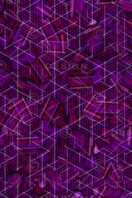 波浪条纹印花华亿平台图片