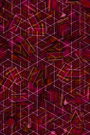 波浪条纹印花华亿平台图片