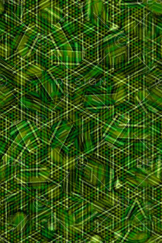 波浪条纹印花华亿平台图片