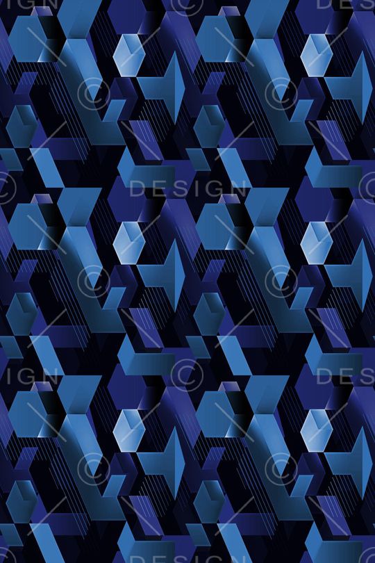 小方块印花华亿平台图片