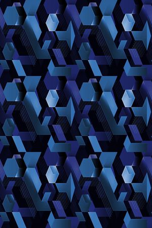 小方块印花华亿平台图片