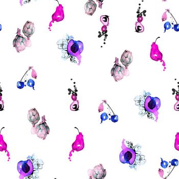 630397-水果桃子牛油果樱桃梨紫