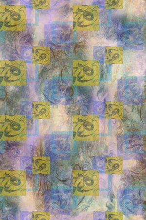 抽象梦幻印花华亿平台图片