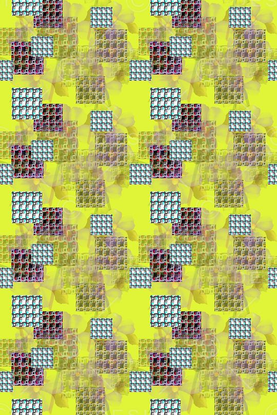 异样格子印花华亿平台图片