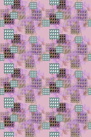 异样格子印花华亿平台图片