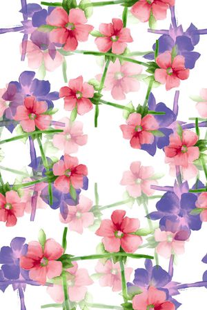 时尚花卉印花华亿平台图片