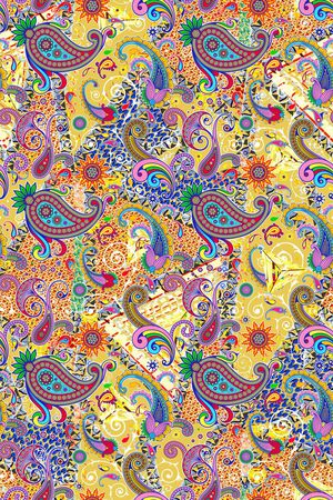 腰果印花华亿平台图片