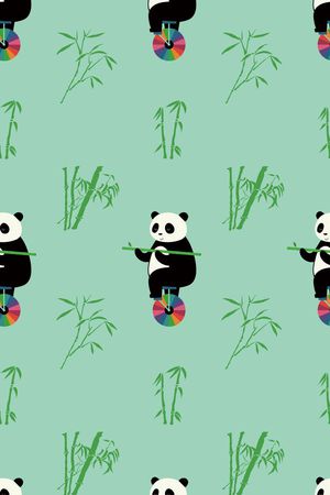 熊猫印花华亿平台图片