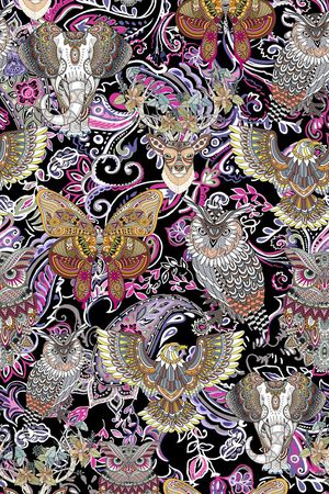 动物印花华亿平台图片