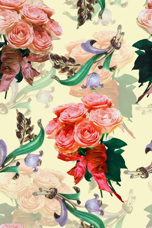 水彩印花华亿平台图片