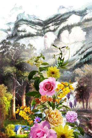 大花印花华亿平台图片