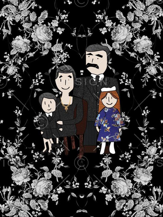 几何印花华亿平台图片