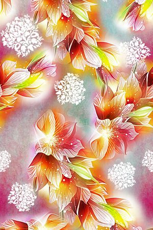 流行时尚印花华亿平台图片