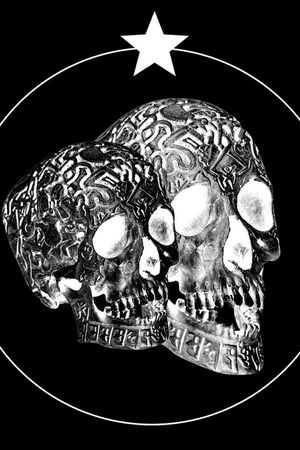 骷髅头印花华亿平台图片