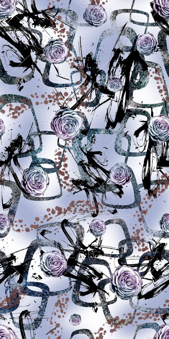 抽象印花华亿平台图片