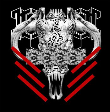 骷髅头印花华亿平台图片