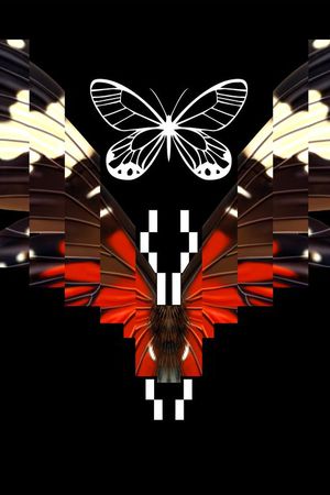 蝴蝶印花华亿平台图片