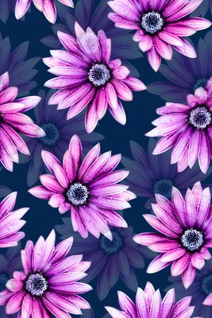 时尚潮流女装裙子服装花卉数码印花印花华亿平台图片