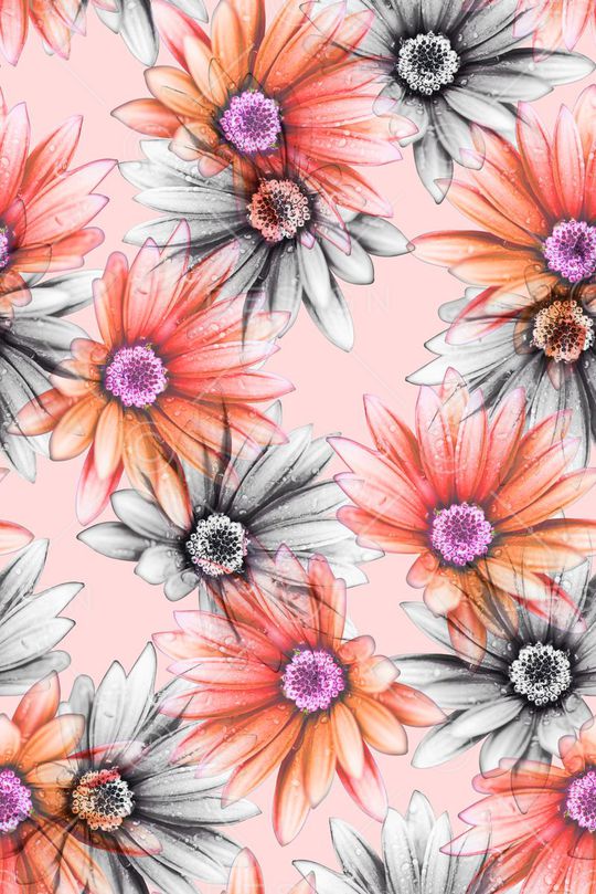 时尚潮流女装裙子服装花卉数码印花印花华亿平台图片