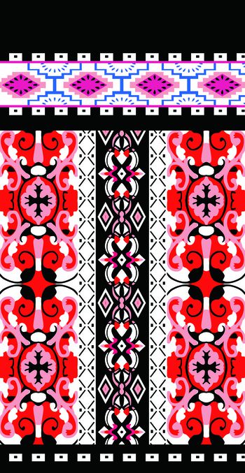 民族风印花华亿平台图片