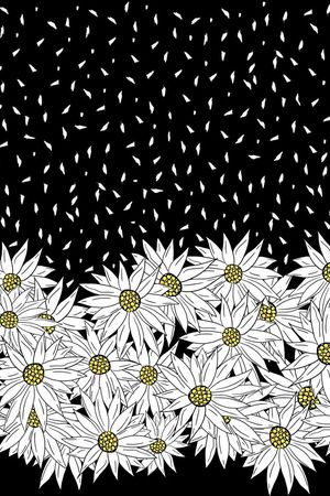 出雏菊印花华亿平台图片