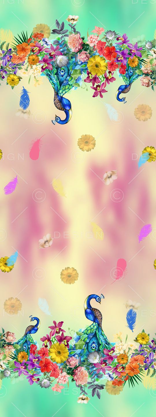 围巾华亿平台印花华亿平台图片