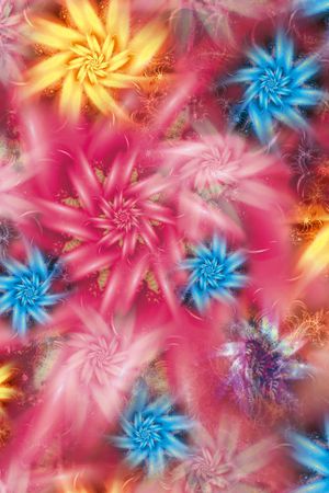 花瓣印花华亿平台图片